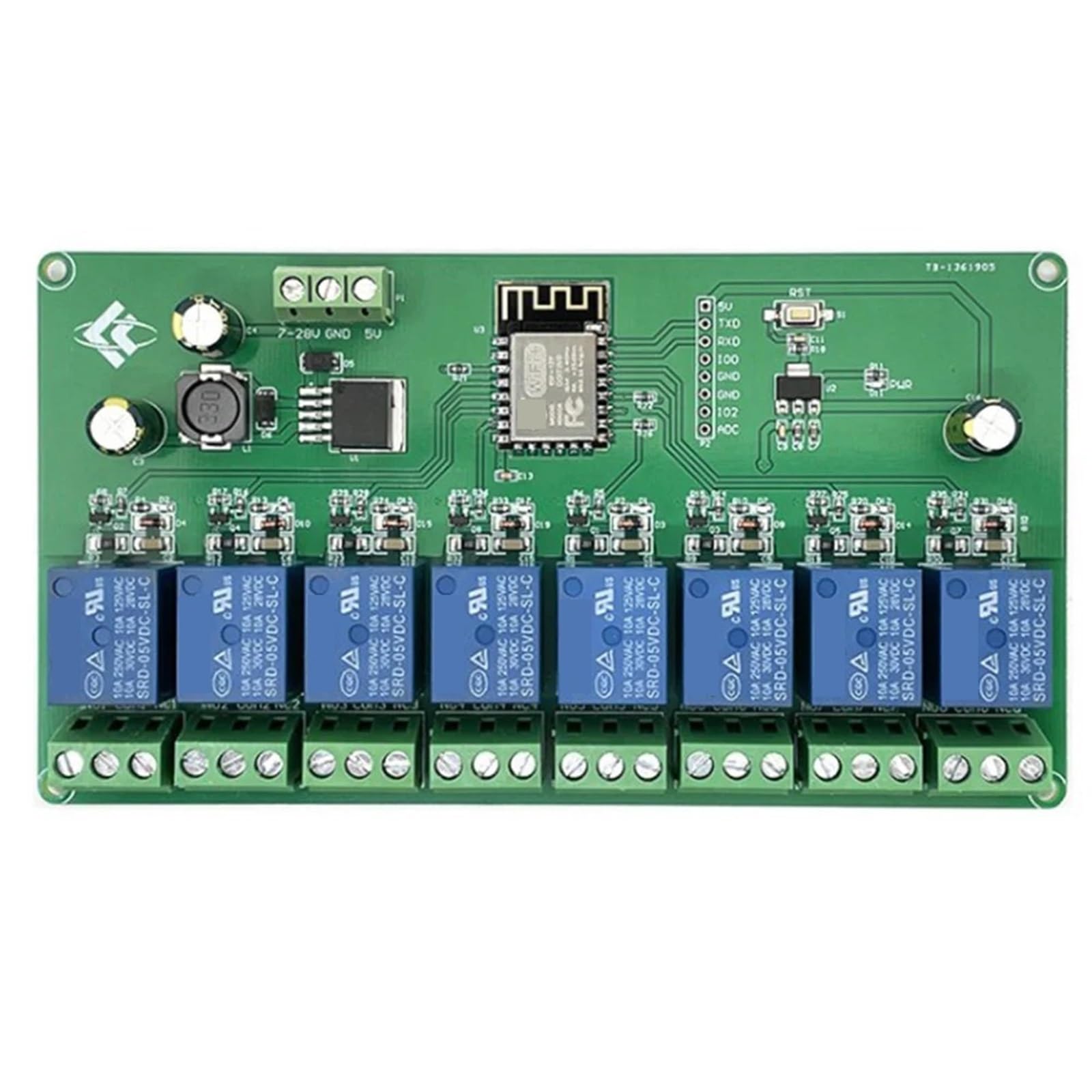 Module Relais 8 canaux ESP8266 pour réparer une panne de contrôleur et automatiser vos appareils 5V