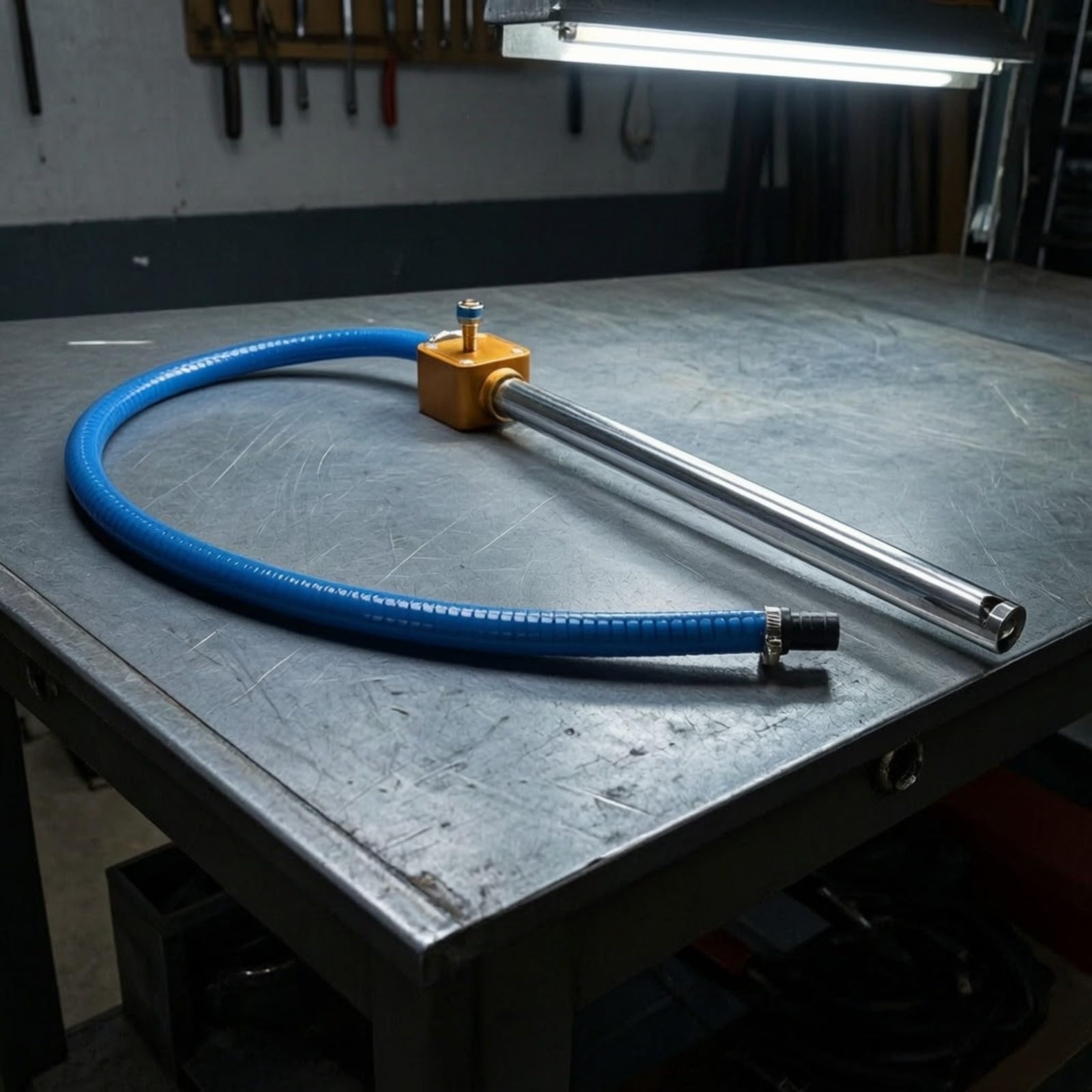 Amagogo Bomba Aceite con Tubo cción | Flexible, Bomba Extractora líquidos con tubo flexible, para r, Garaje, Mecánicos