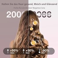 Perie electrică cu încălzire Tresses Touch, cu înveliș ceramic și turmalină, tehnologie cu ioni negativi, 5 trepte de temperatură, voltaj universal, aur roz, încălzire rapidă în 30 secunde 3