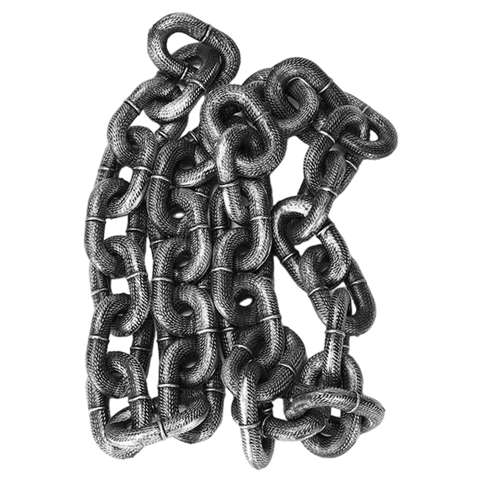 XBOKA Simulation Iron Chain Pet Leash for Small Dogs Light in Weight False Iron Chain Dog Leash Short Video Props - Image 3