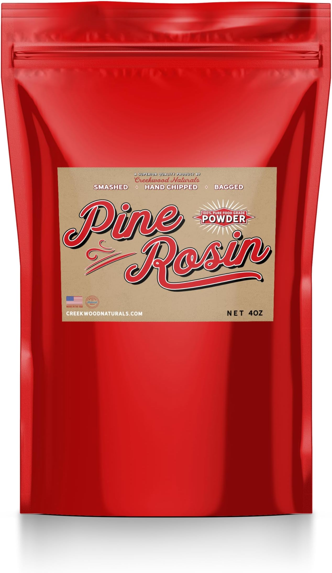 Creekwood NaturalsPowdered Rosin 100% Pure American Powder Resin - 4oz