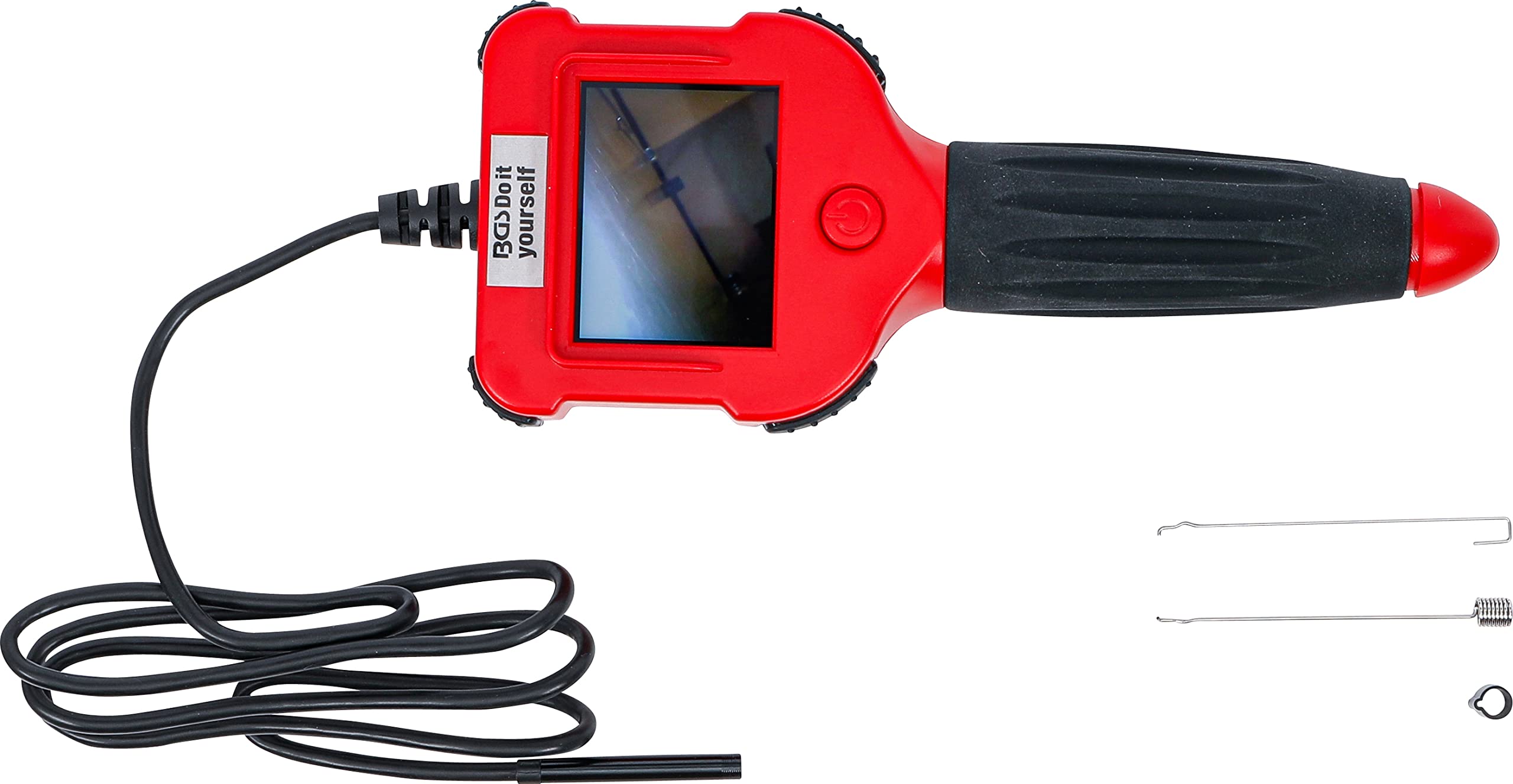 BGS Diy 63217 | Endoscopio con monitor TFT | Testa della telecamera Ø 5,5 mm
