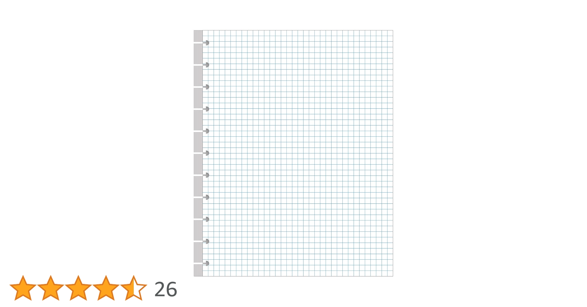 ティーズページ200/100 Amazon.co.jp: A4 TUL ディスクバインドグリッドフィラー用紙 11