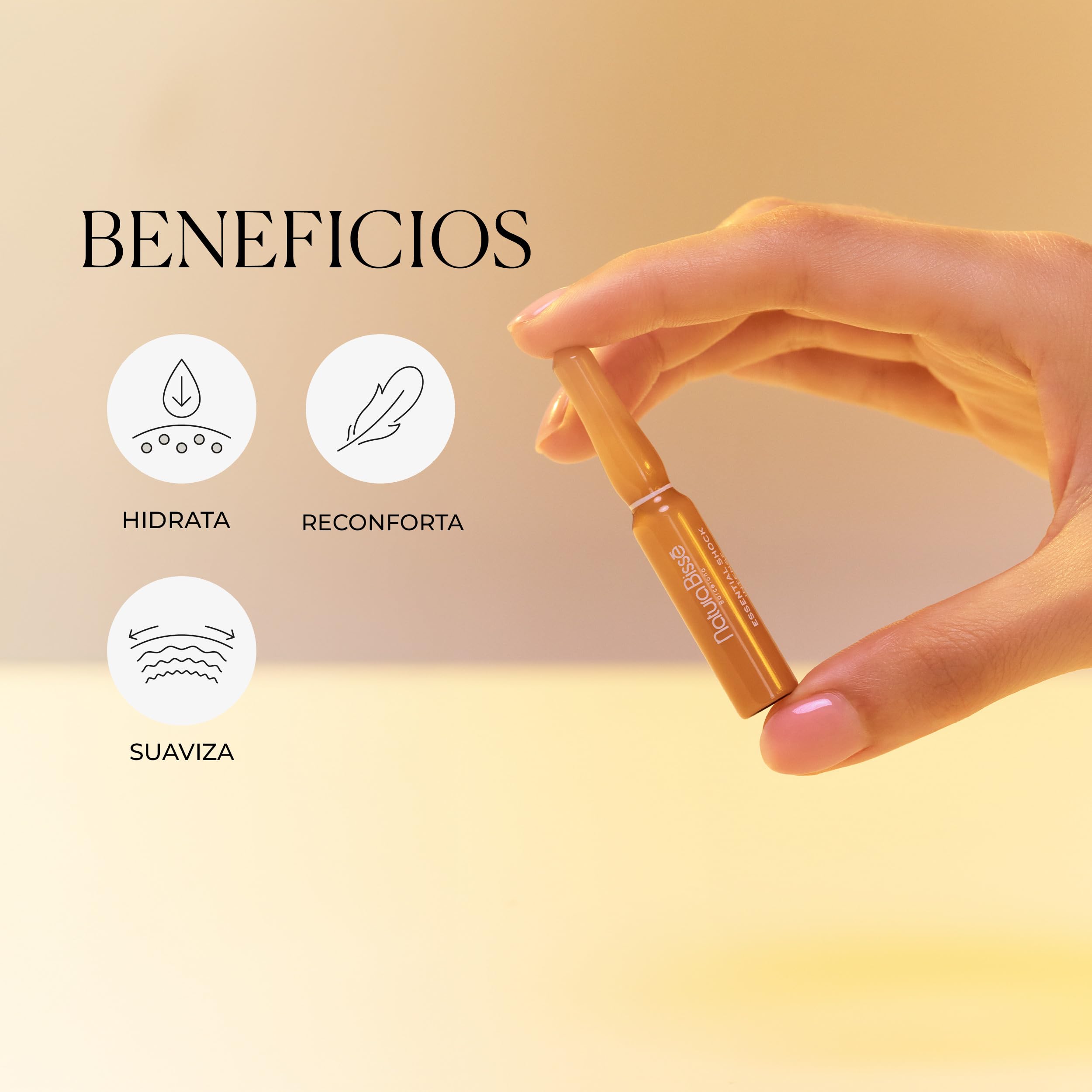 Natura Bissé Essential Shock Intense Hydro Rescue | Sérum Reparador Hidratante con AquaMagnet, Niacinamida, Aloe Vera, Pantenol y Vitamina E | 7 Ampollas de 1.5 ml