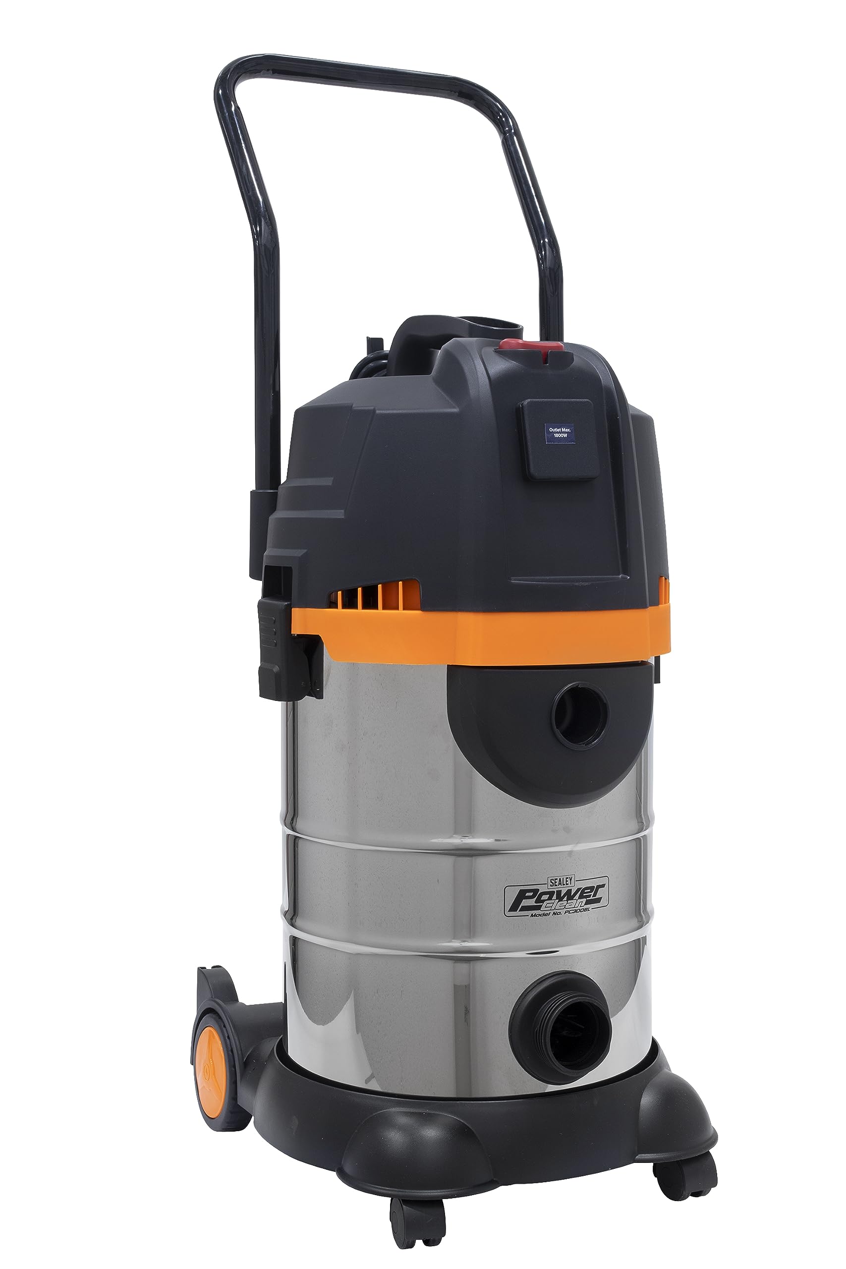 Sealey PC300BL Vacuum Cleaner Cyclone Wet & Dry Double Stage 30L 1200W/230V