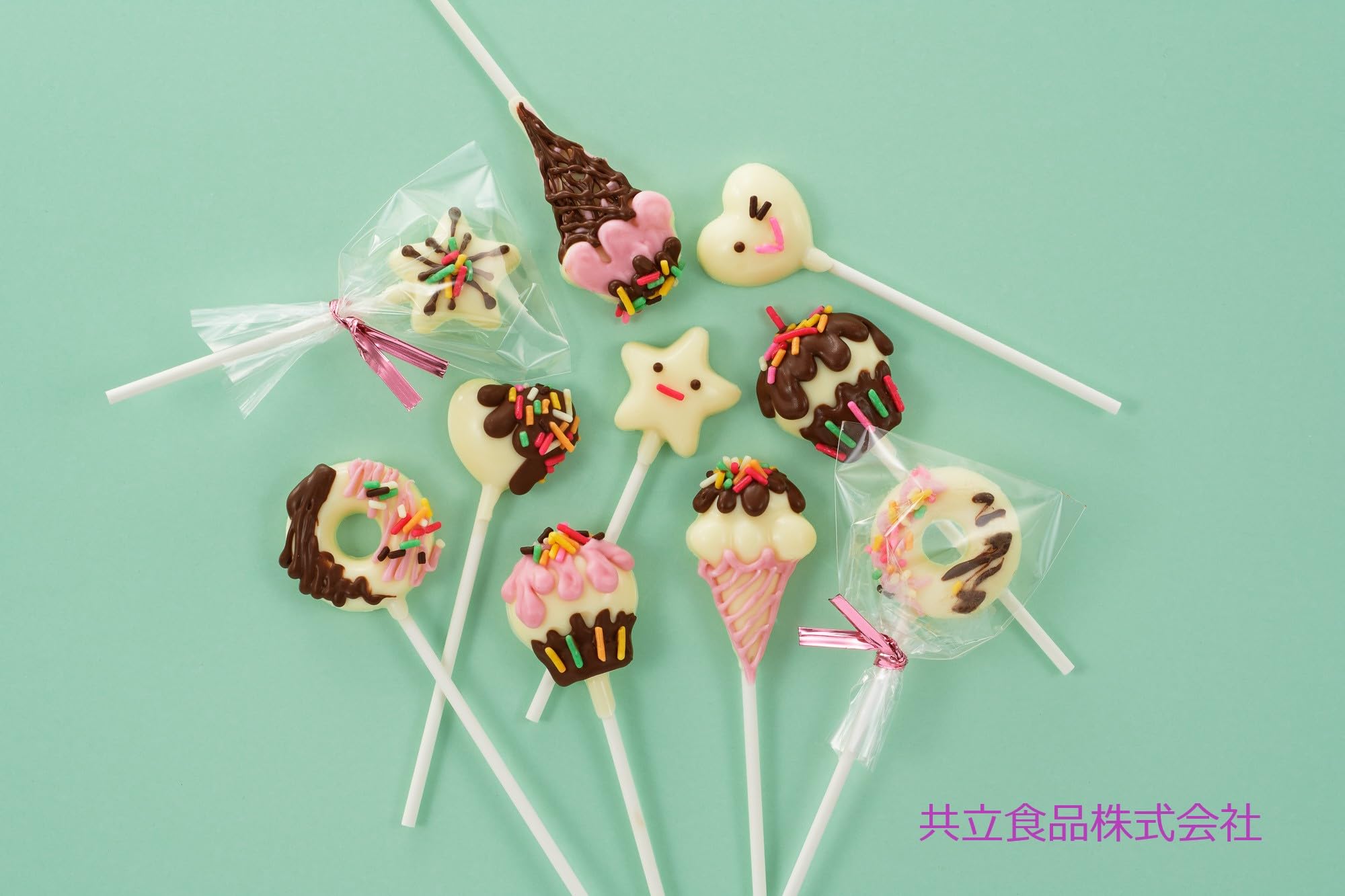 Amazon.co.jp: ホームメイド ロリポップチョコキット 98g : 食品・飲料