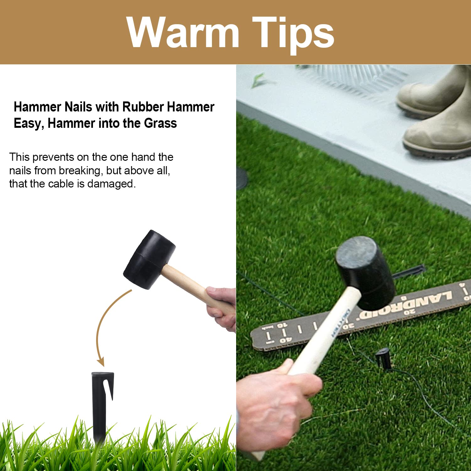 100 Picchetti Per Filo Perimetrale Robot Tagliaerba - Compatibili Con Gardena, Husqvarna, Worx - Foto 14