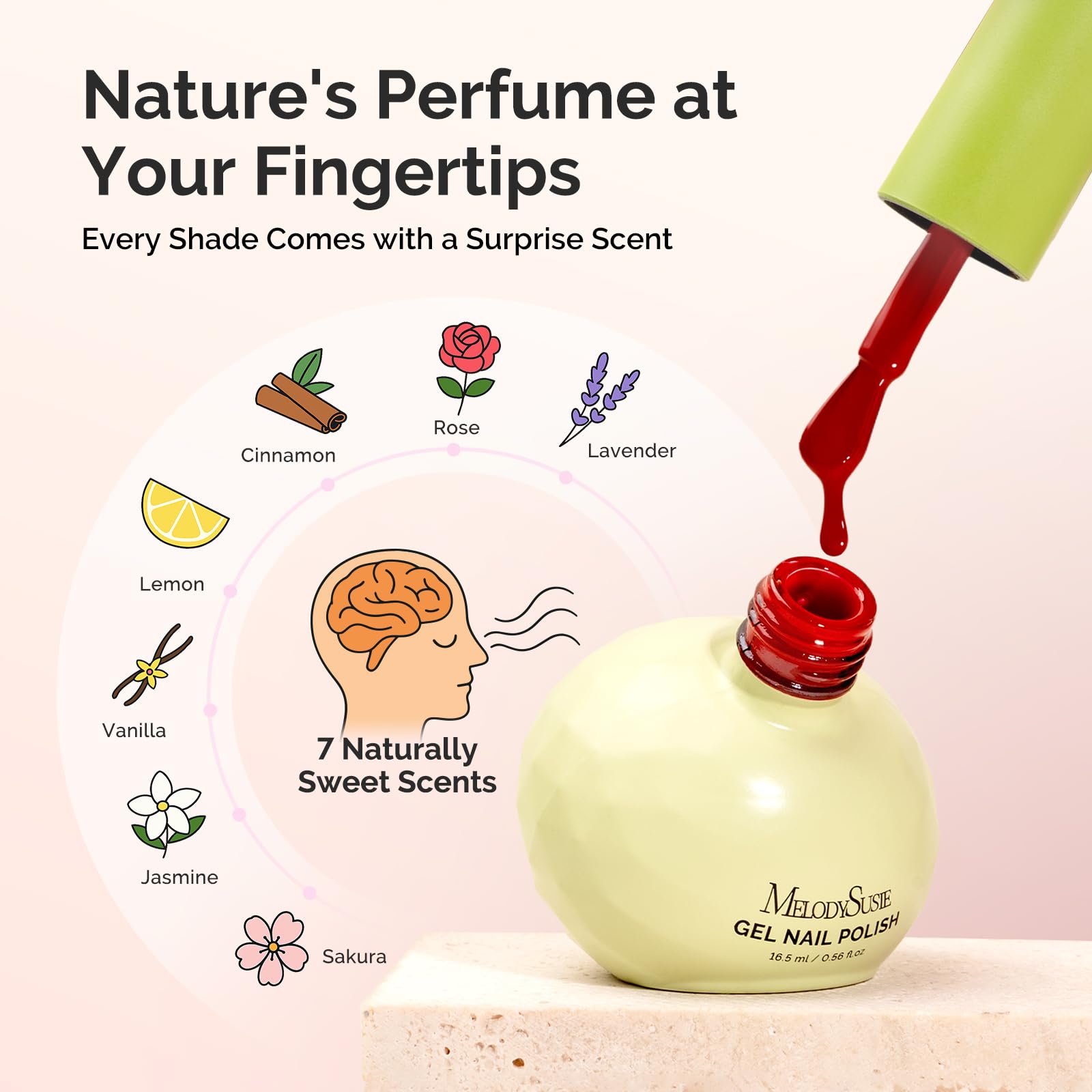 MelodySusie HEMA-Free Plant-Based Gel Nail Polish