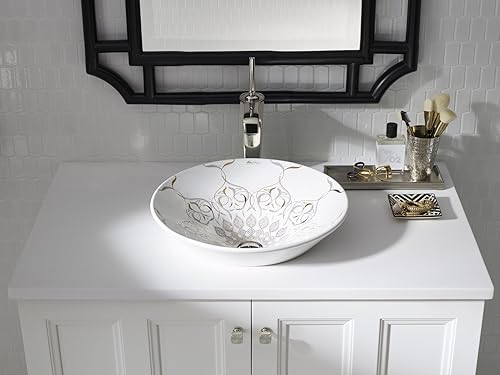 Miniatura 4 de SólidoExpressions - Top de tocador de 37 pulgadas sin recorte, expresiones blancas