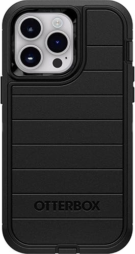 OtterBox Defender Series - Funda de edición sin pantalla para iPhone 14 Pro Max (solamente), solo funda, protección de defensa microbiana, embalaje