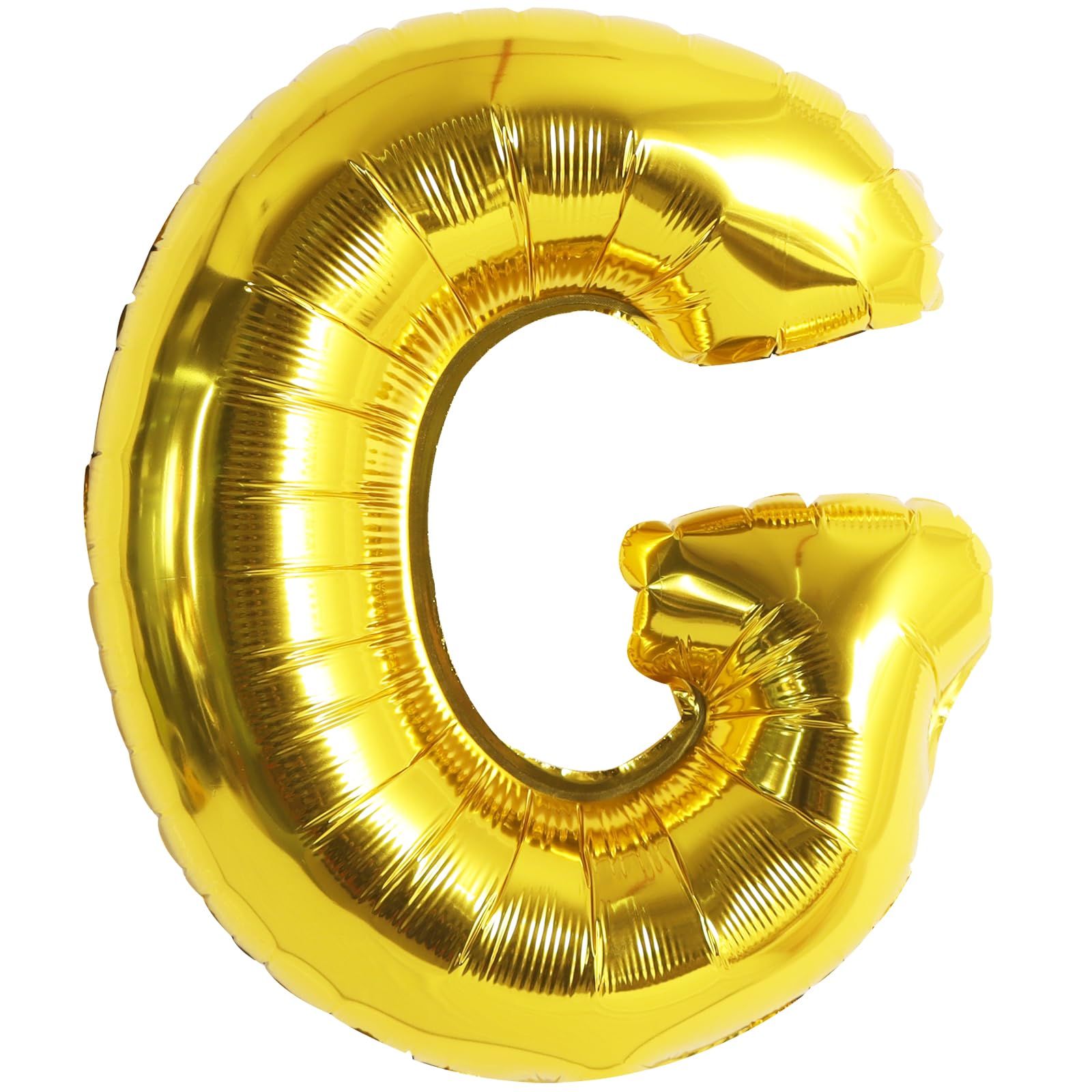TONIFUL Gold Letter G Balloon 16 Inch Foil Alphabet G Birthday Party Decor — image 1
