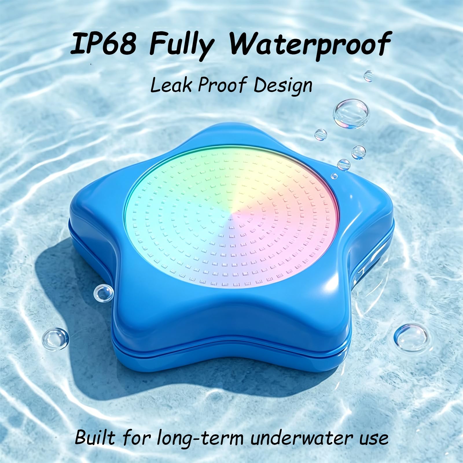 Luce Subacquea per Piscina,Illuminatore LED Magnetico Sommergibile | Colori RGB Variabili,Controllo Tramite APP E Telecomando,Funzione Timer,Dimmerabile,Adatto Per Piscine Interrate In Cemento