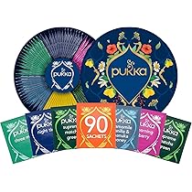 Pukka Tisane, Premium Selection Box, Benessere dalla Mattina alla Sera, Confezione Regalo di Tisane Biologiche Assortite, 6 Gusti, Perfetto per il Benessere Quotidiano, Idea Regalo, 90 Filtri