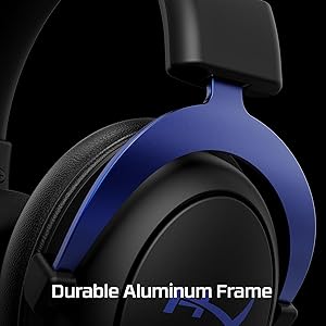 HyperX Cloud - Gaming Headset, Memory Foam Comfort, Noise-Cancelling mic, Durable Aluminum Frame.