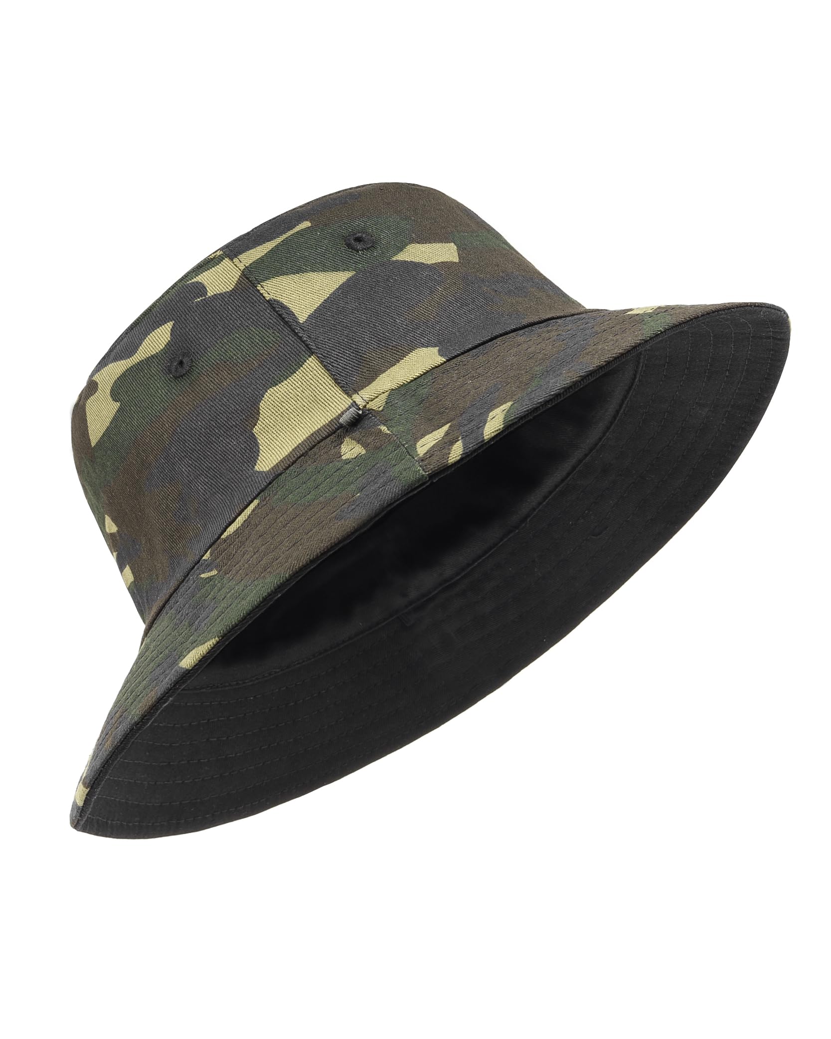Zylioo XL/XXL Fischerhut 3XL Anglerhut Für Großen Kopf,UPF50+ Reversibel Bucket Hats,Beidseitigen UV-Schutz Sonnenhut mit Breiter Krempe