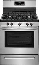 Frigidaire FFGF3054TS 30 Inch Gas Freestanding Range with 5 Sealed Burner Cooktop, 5 cu. ft. Primary Oven Capacity, in Stainless Steel - coolthings.us