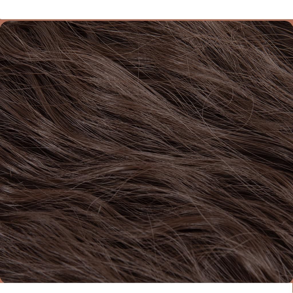 Wig With Cap Hat Wig Women Big Wavy Curly Hair Fluffy Baseball Wig Cap Natural Breathable Fashion Wig Cap Wig Caps For Women(04)