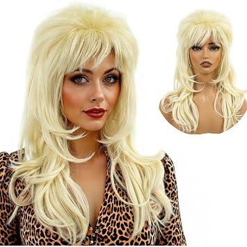 STfantasy 60s Beehive Wig for Women - Marie Antoinette Style Victorian Wig, Perfect for Drag Queen or 50s Retro Look Blonde