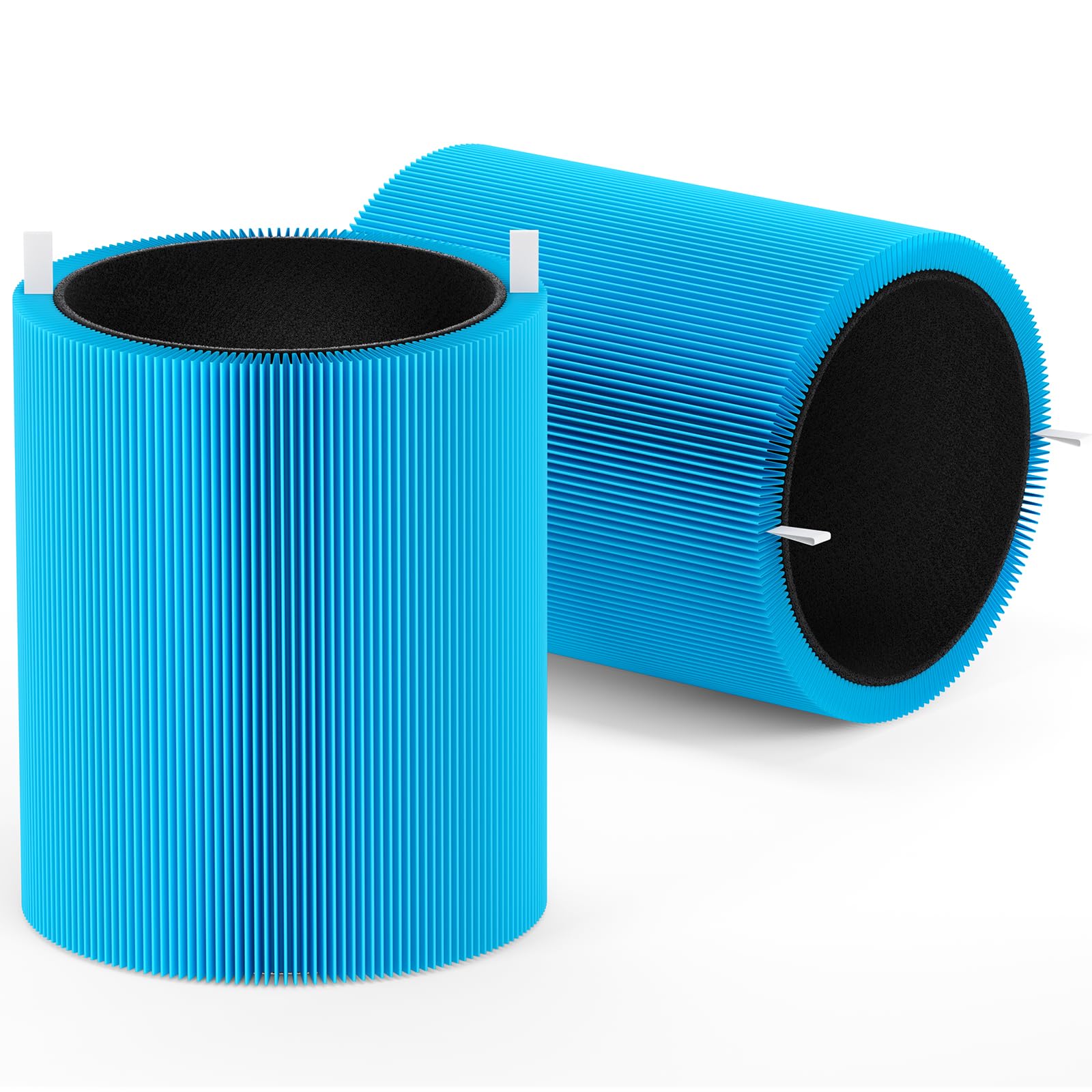 Photo 1 of Leemone Blue Pure 411 Series AllergenBlock Filter Compatible with Blueair Blue Pure 411, 411 Auto, 411+ Air Purifier, 2 Pack