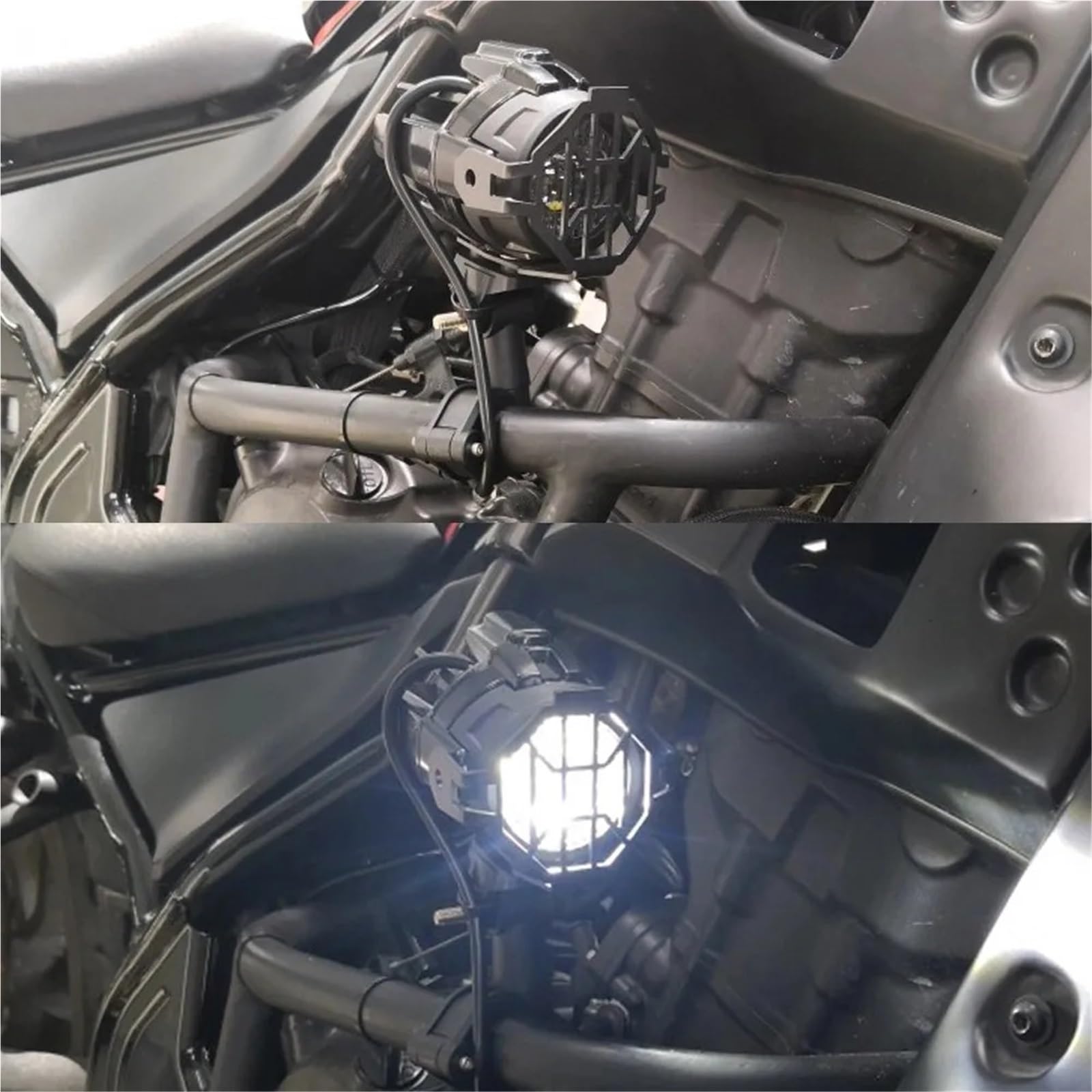 Moto Fari Stradali Spot Light Beam Per BMW K1600 R1200G 2 Pezzi 40W Lampada LED 6000K Super Bright Fendinebbia Kit Di Illuminazione Lampadine DRL