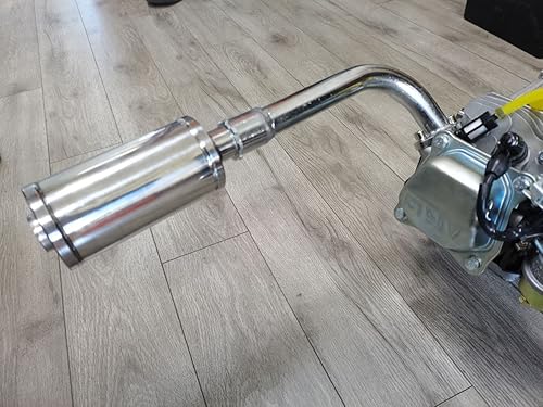 Miniatura 5 de Silenciador de escape para Predator 196cc 212cc Go Kart Mini Bikes, para Coleman CT200U-EX BT200x, para Coleman ct100u / cc100x Mini Bike y para