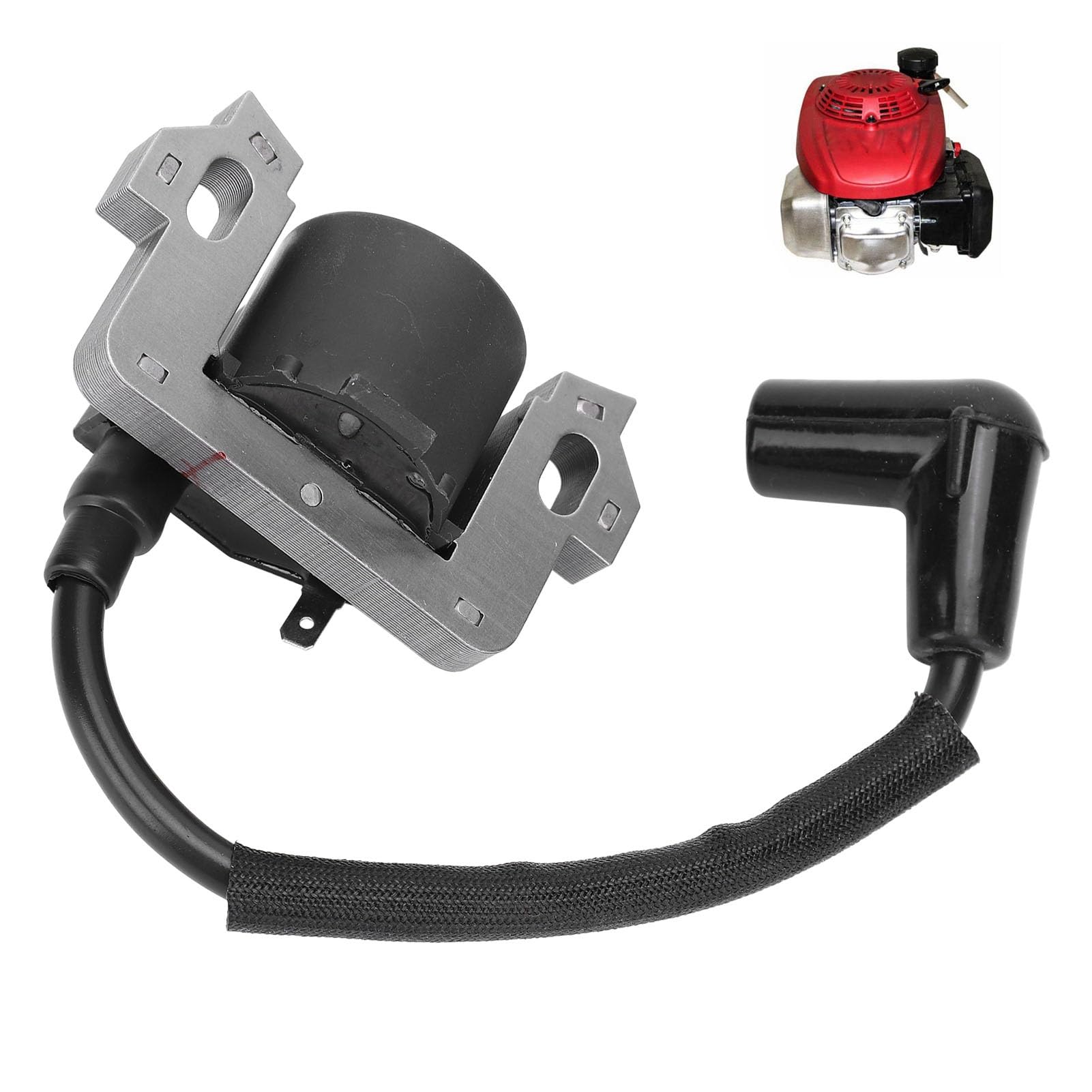 Bobine d'allumage GCV135 GCV160 GCV190 - Module d'allumage haute tension en acier au silicium et ABS pour moteurs, remplacement durable pour tondeuses et petits moteurs de jardin