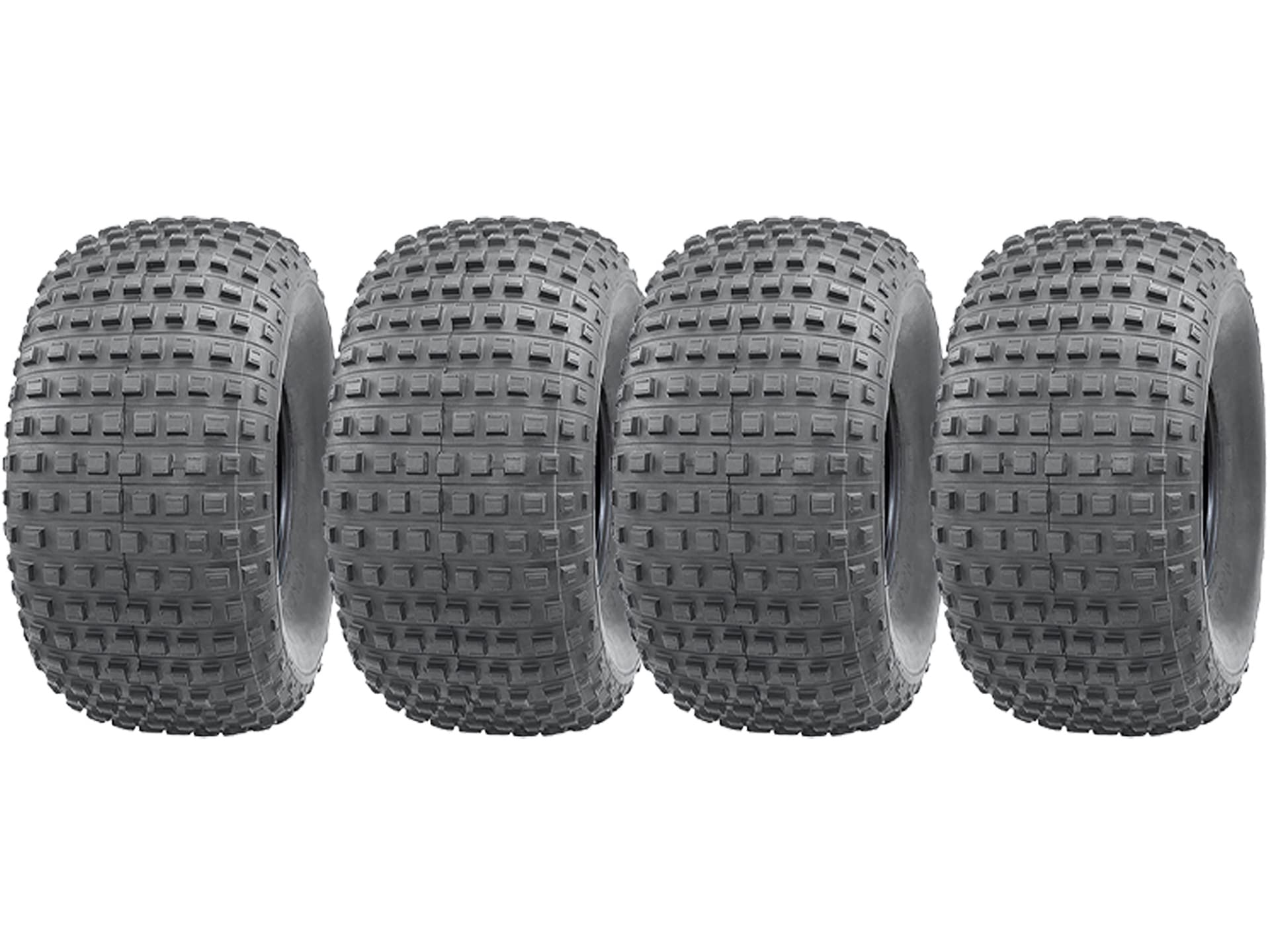 25x12.00-9 Knobby ATV Quad Neumáticos 4ply Gator Road Legal neumáticos sin cámara (juego de 4)