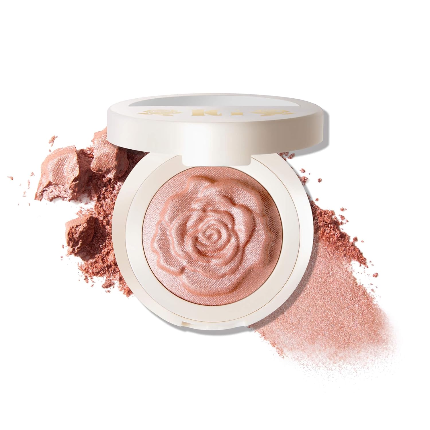 LAURA GELLER NEW YORK Limited Edition Baked Blush – In Bloom – Silky Baked Powder Blush with Weightless Color – Draper James Collaboration