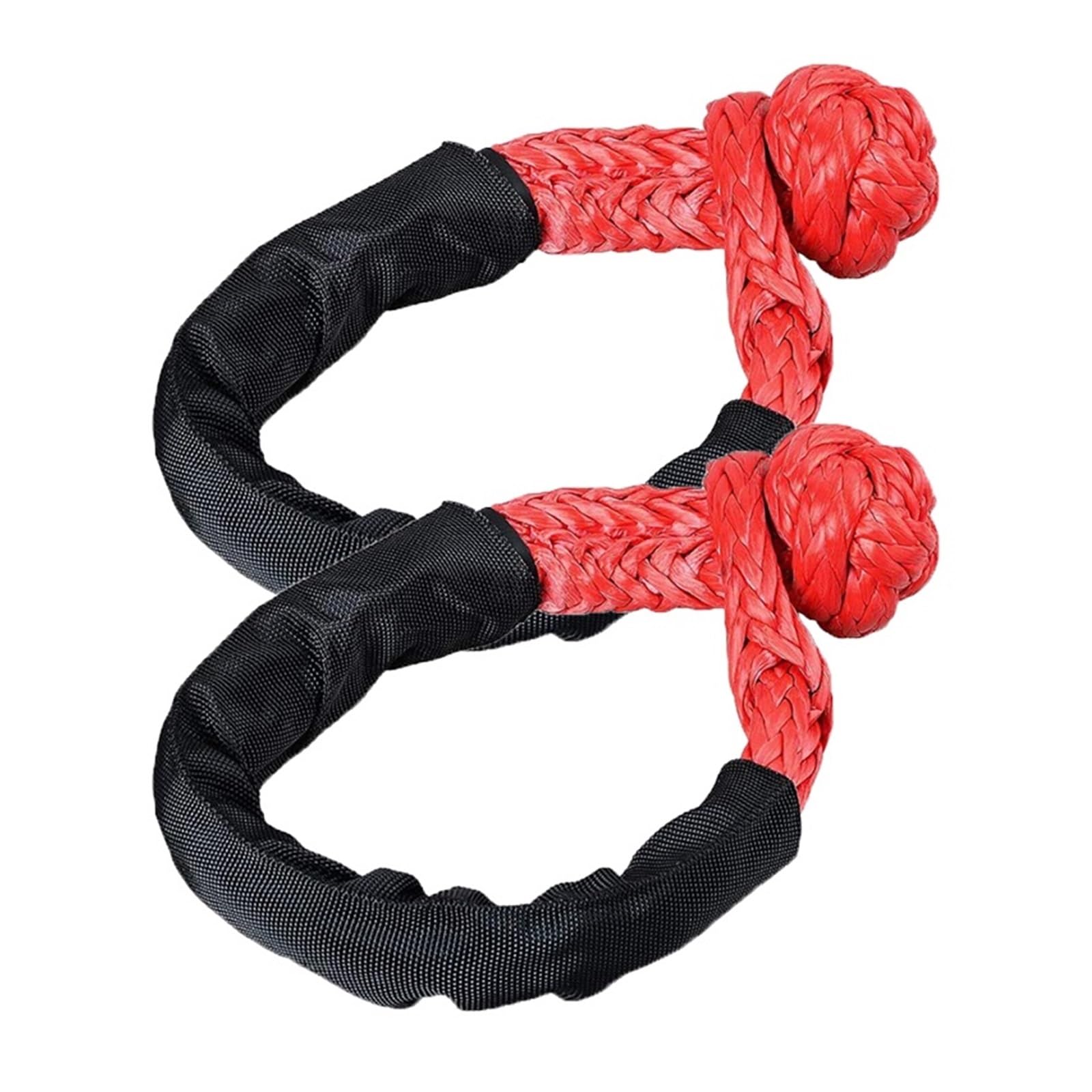 Manille Souple 4x4 De Récupération Hors Route, Câble Dynamique Synthétique, Manilles Robustes, Sangle De Remorquage De Voiture, Accessoires De Remorque ATV(2pcs)