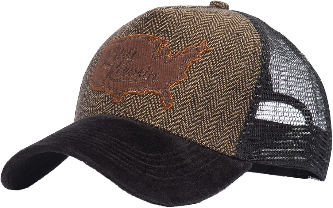 King Kerosin - Hft Trucker Cappello Retato 2023 Berretto da Baseball