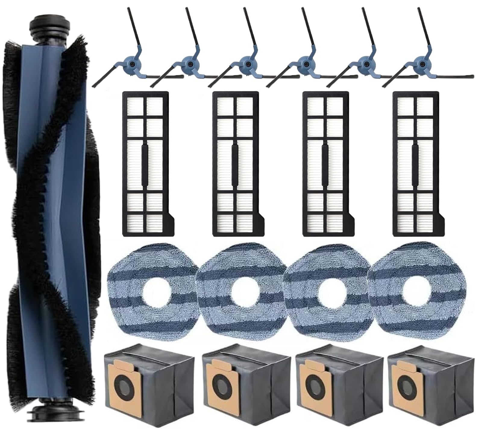 17 PCS Replacement Parts for Eufy X10 Pro Omni