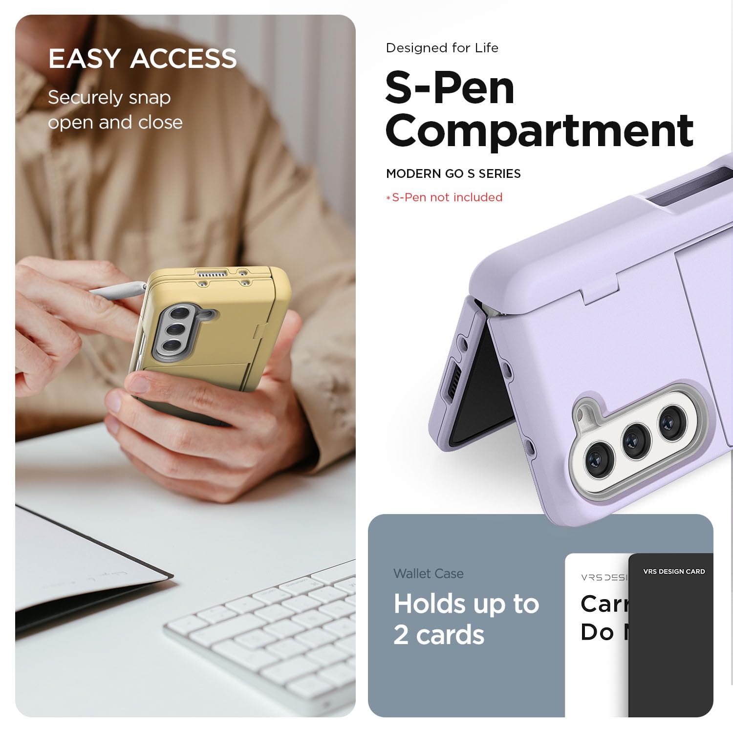 Amazon.co.jp: 【VRS】 Galaxy Z Fold5 対応 ケース 液晶 フィルム