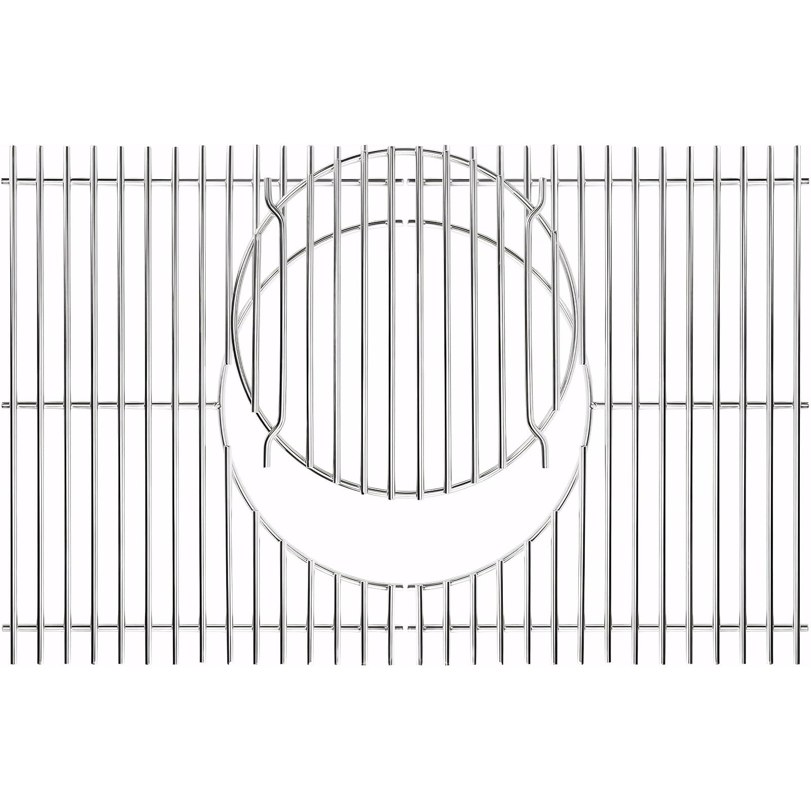 Grille de cuisson en acier inoxydable 48 cm pour Weber Genesis II 300 GFTIME 66095