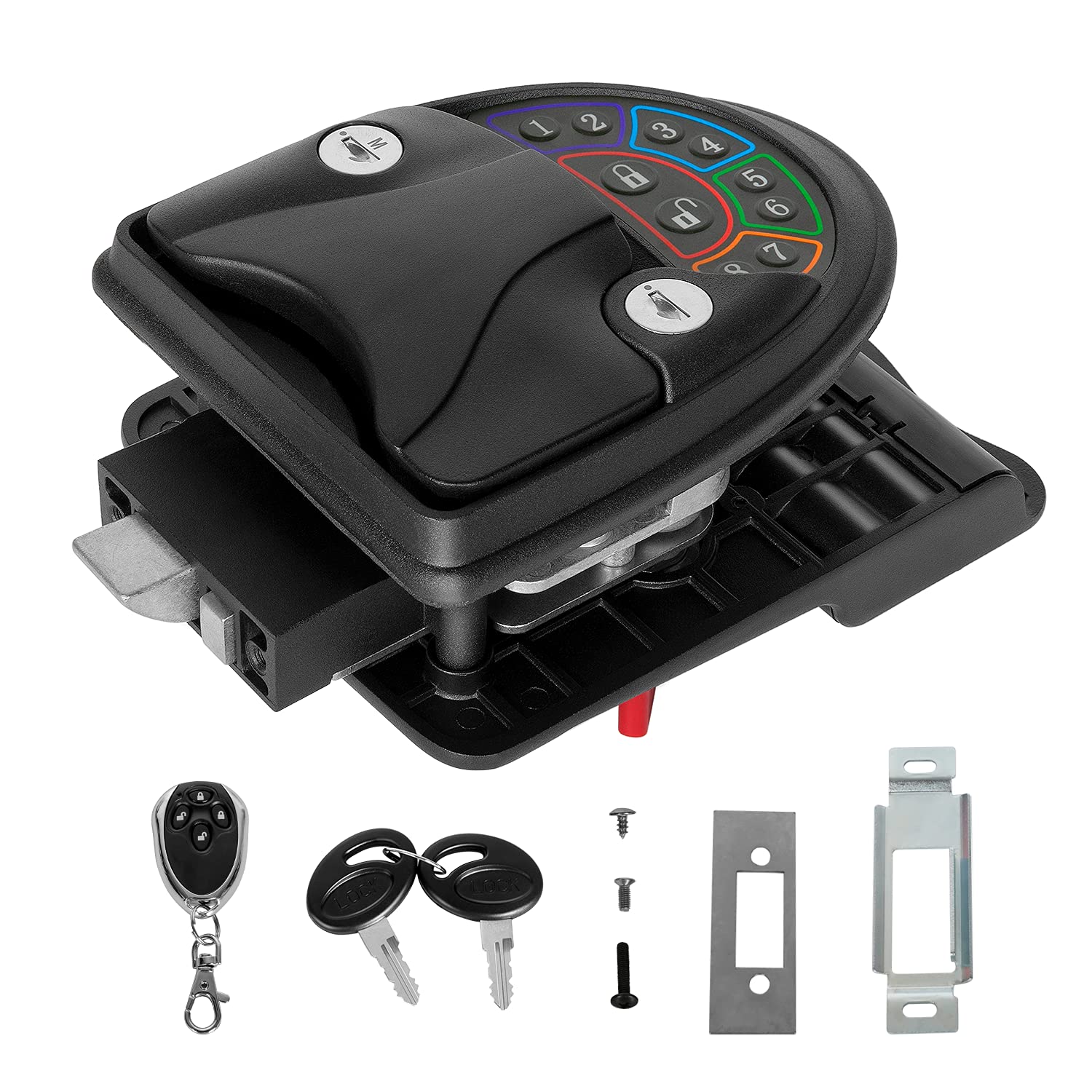 Buy RV Door Lock for Travel Trailer Keyless Entry Door Lock with