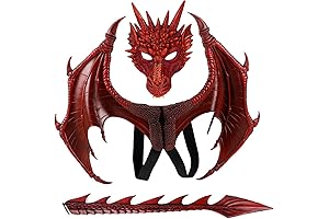 Enchanting Dragon Costume Set: Embody a Mythical Creature for Halloween and Masquerade Balls