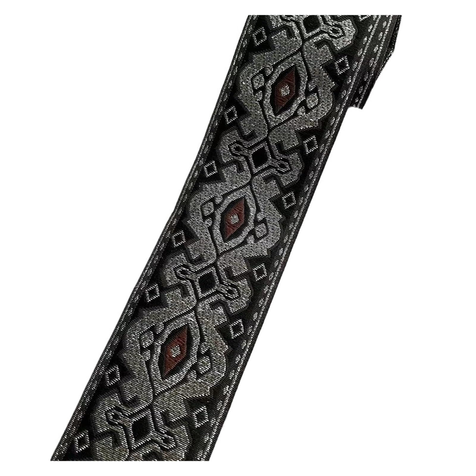 Galon Jacquard de 5 cm pour rideaux et mercerie créative en rouleau de 10 mètres