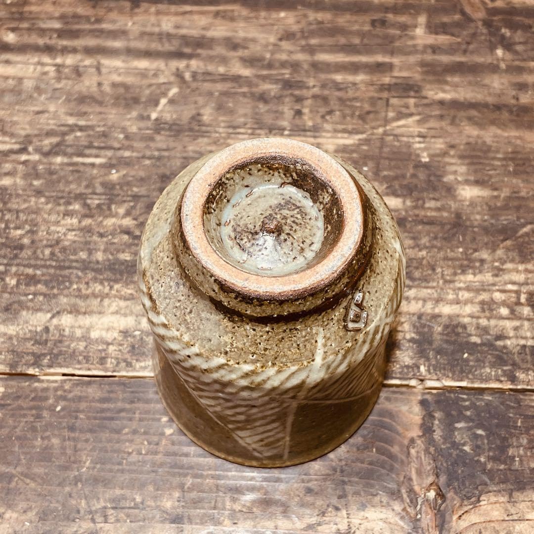 Amazon.co.jp: 島岡達三 「象嵌湯呑」 共箱 人間国宝 茶道具