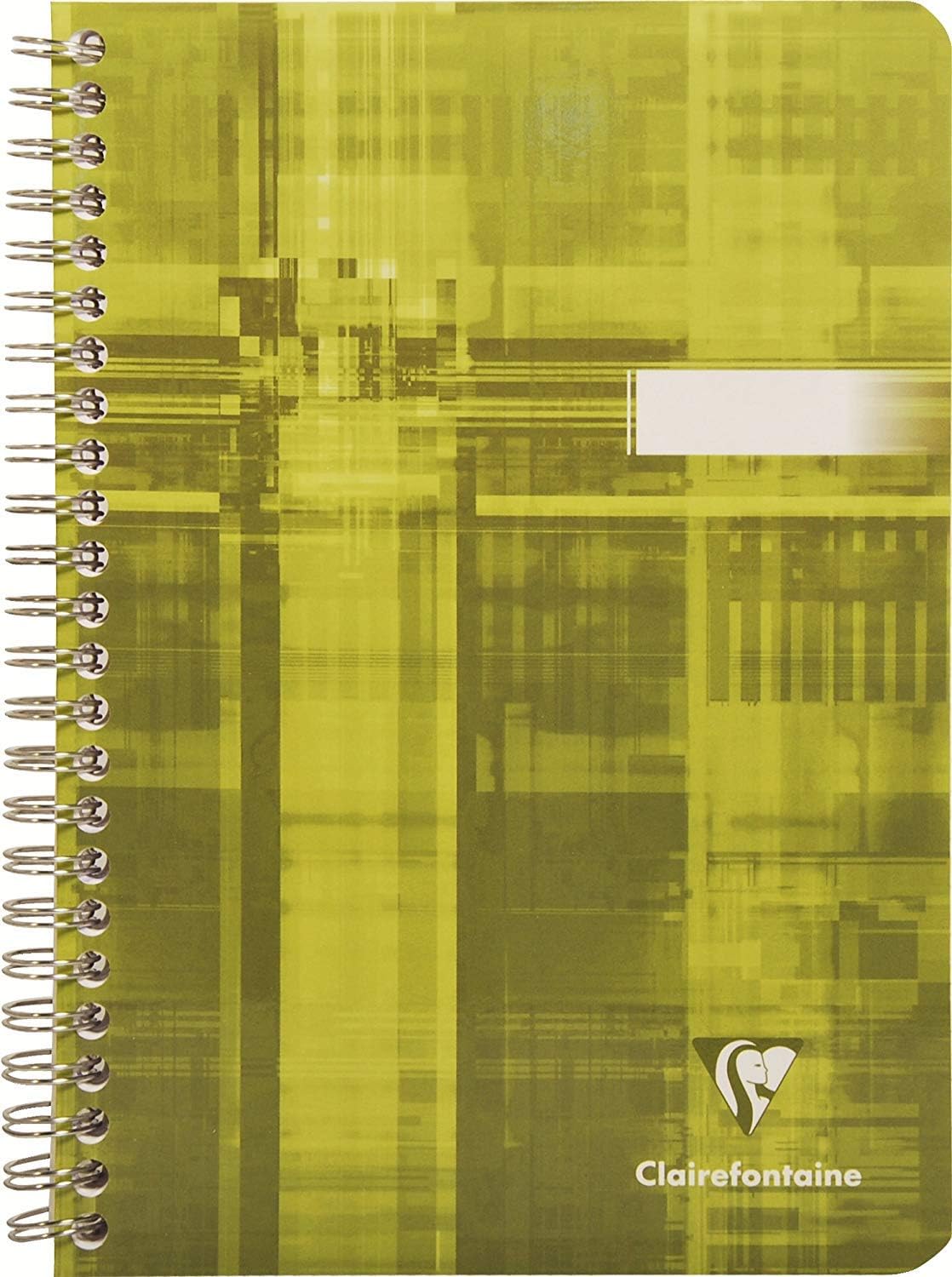Set of 5 Clairefontaine Wirebound Graph Notebook (6 x 8 1/4,)