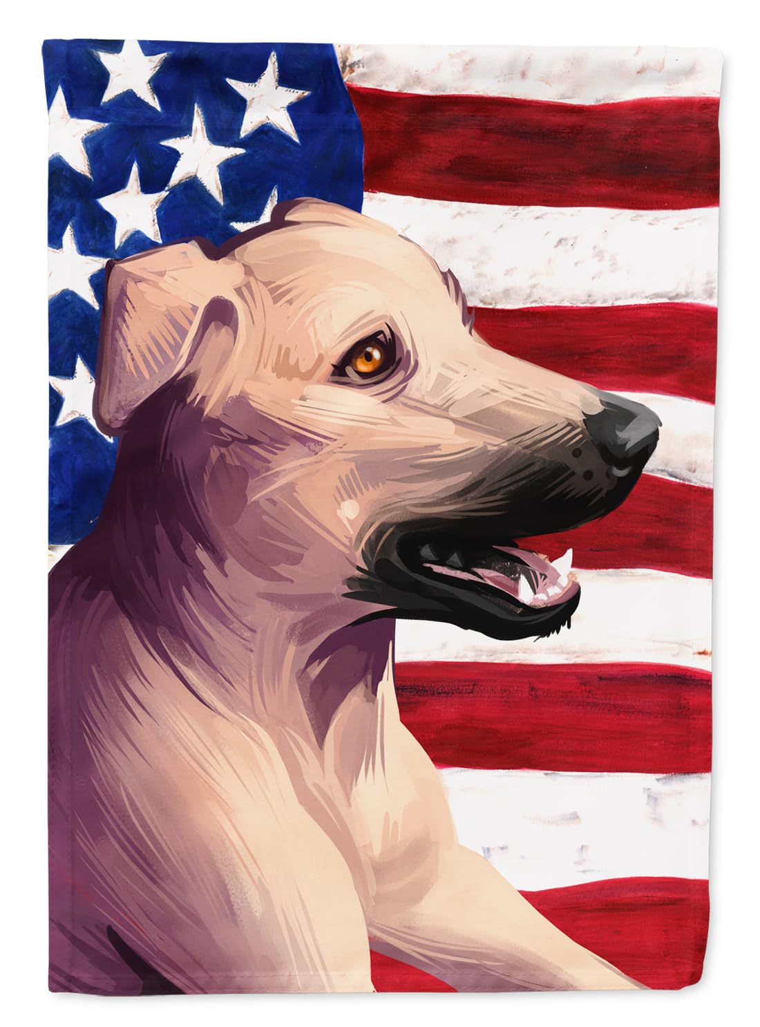 Drapeau de jardin Combai Dog American Flag pour exprimer votre passion des chiens