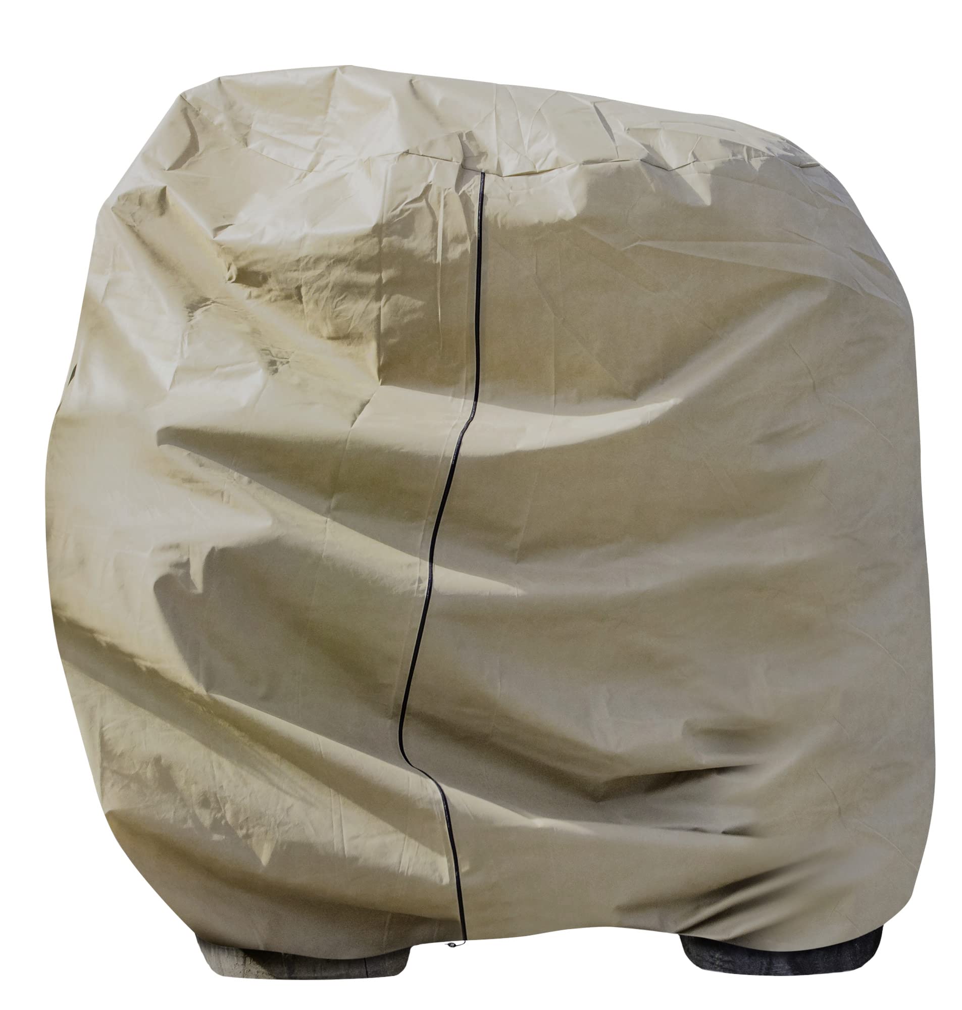 Windhager Winter-Vlieshaube Superprotect XXXL, Kälteschutz, Frostschutz für Pflanzen, Abdeckvlies, 3,9 x 3,5 m, Winterschutzhaube, beige