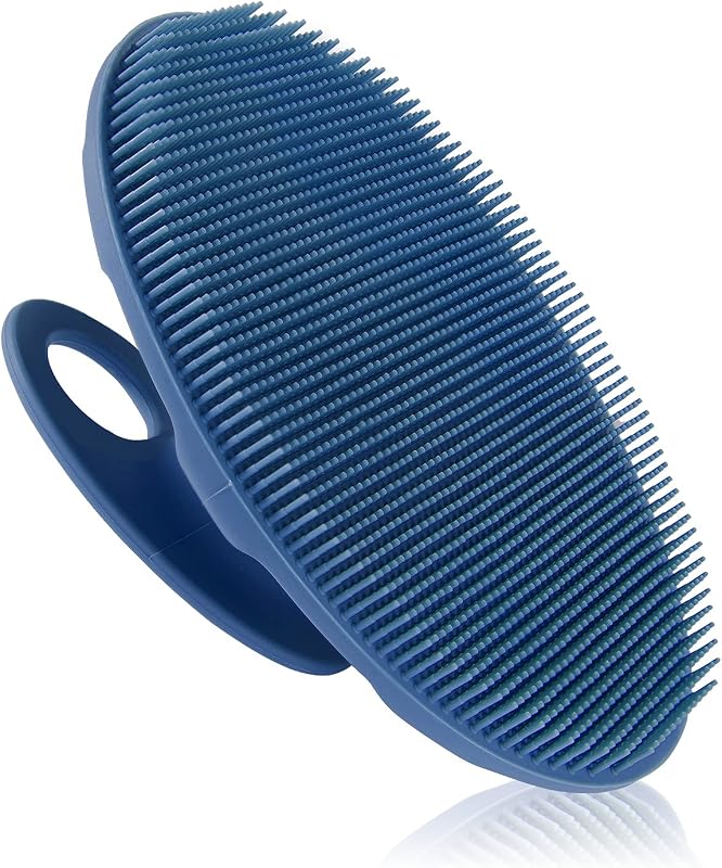 Escova de Silicone para Banho e Corpo INNERNEED Azul-escuro