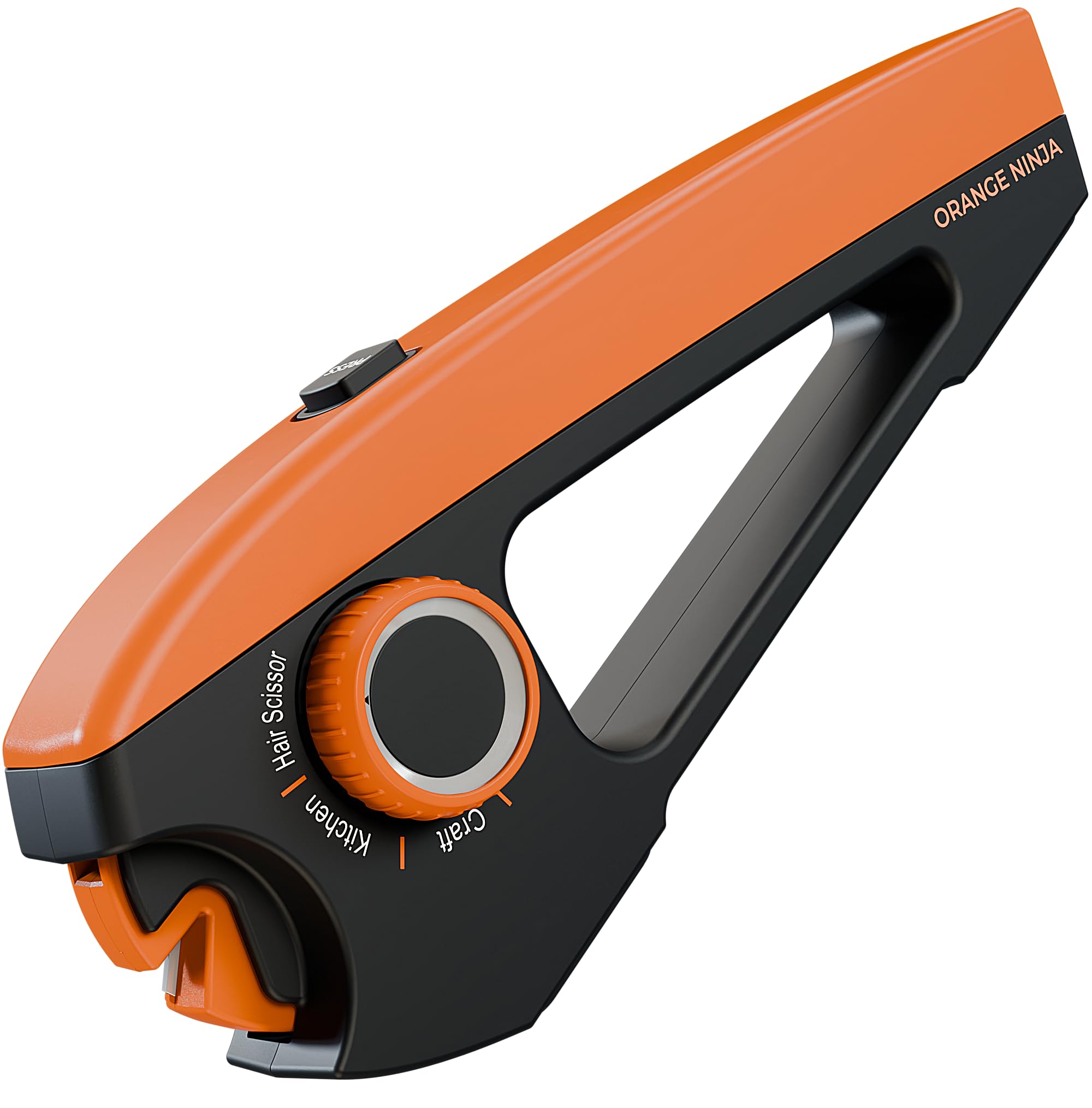 Orange Ninja Scissors Sharpener