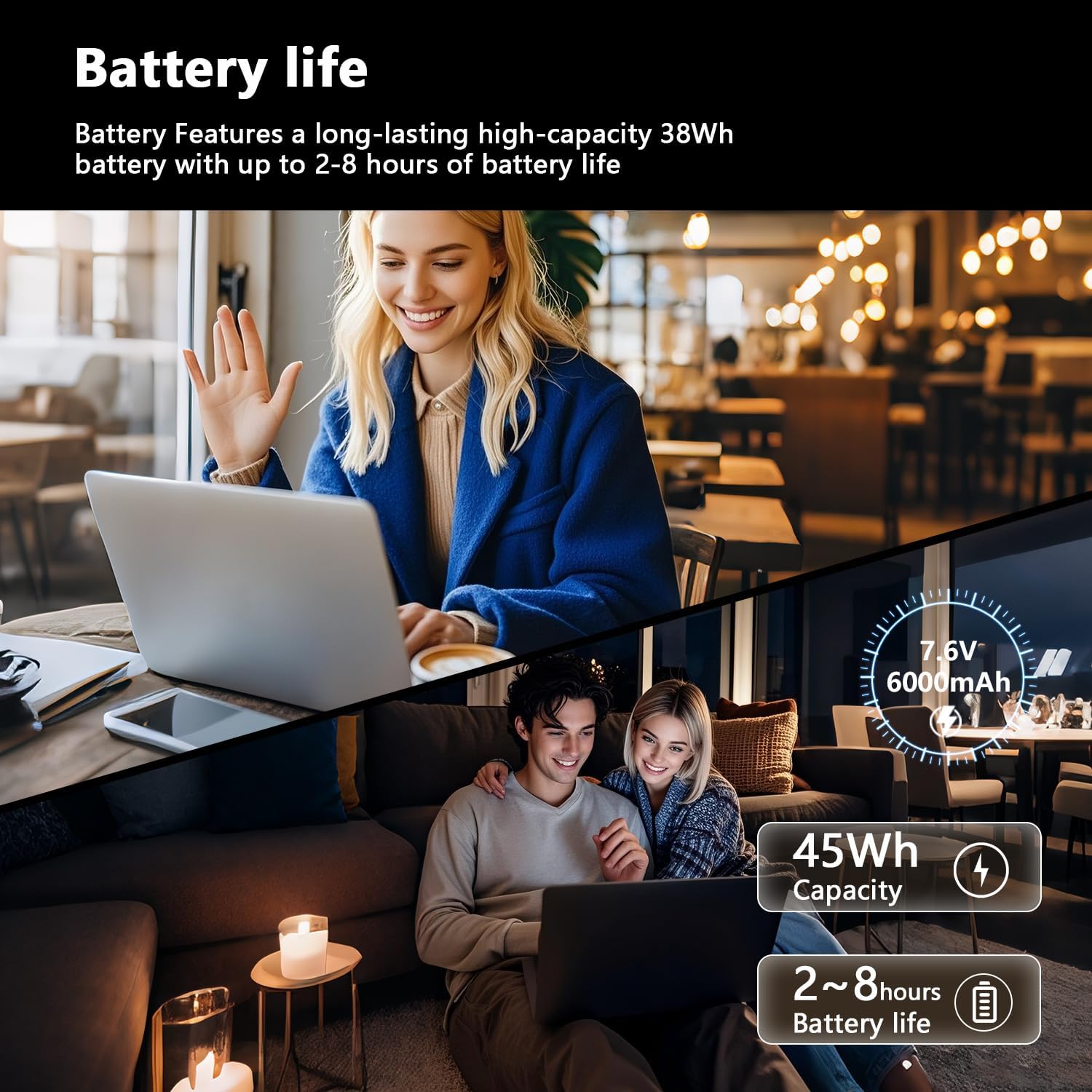 ZOLWAYTAC Gaming Laptops,i3 (2C/4T, Up to 3.2GHz), 12GB +512GB M.2 SSD, 15.6" FHD IPS,WiFi& Bluetooth,Aluminum Portable Laptop Computer,Backlit Keyboard,Silver