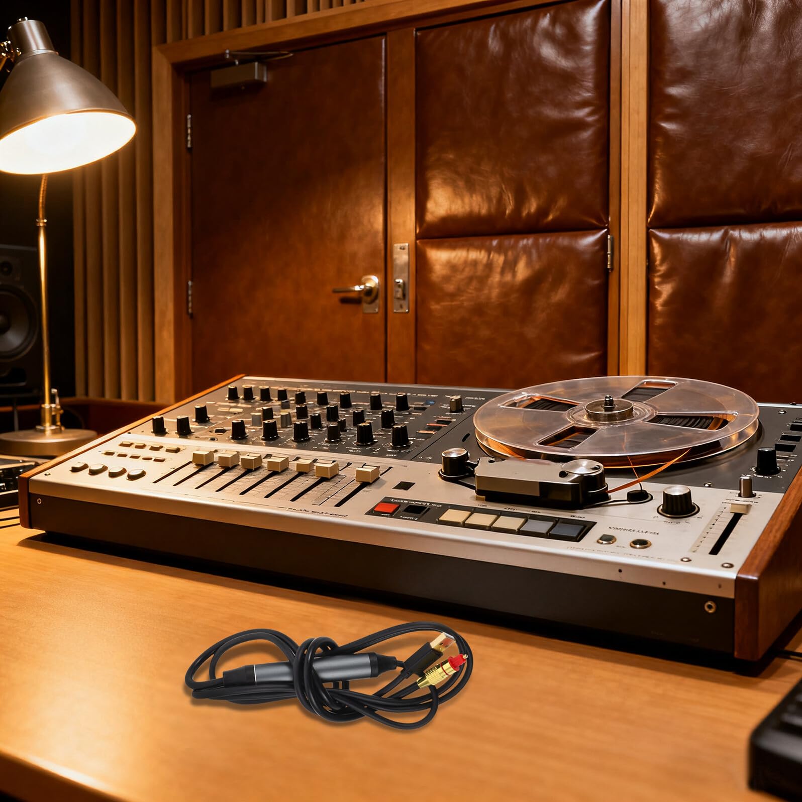 Cavo Audio USB Ottico in Plastica con Trasmissione Stabile per Laptop e Dispositivi Portatili 130