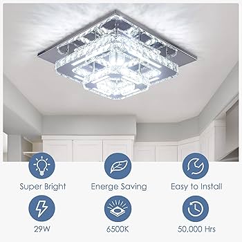 JW ✩.*˚ CXGLEAMING Modern Crystal Chandelier - 12