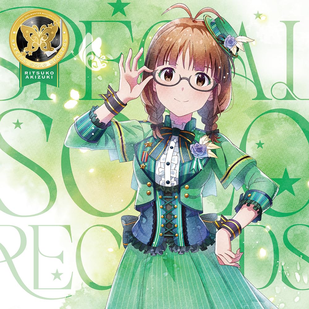 【TBS限定】アイドルマスター／本革長財布／秋月律子＆竜宮小町 Ver. Amazon | THE IDOLM@STER MILLION LIVE! SPECIAL SOLO RECORDS 秋月