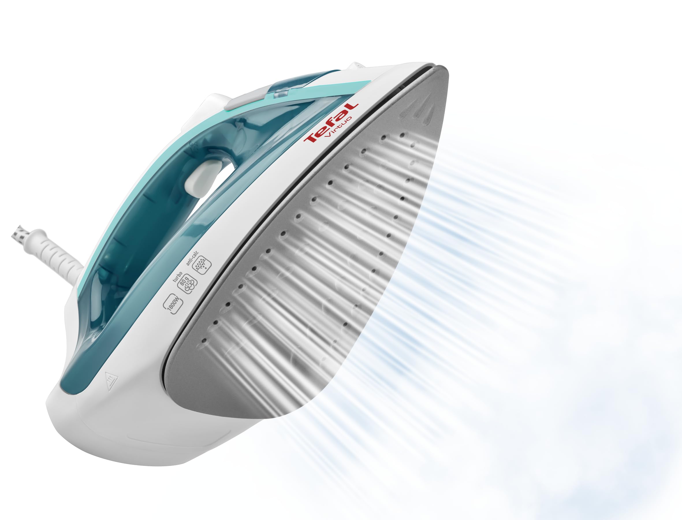 Tefal Virtuo FV1710 Iron Steam Iron 1800 W Green White