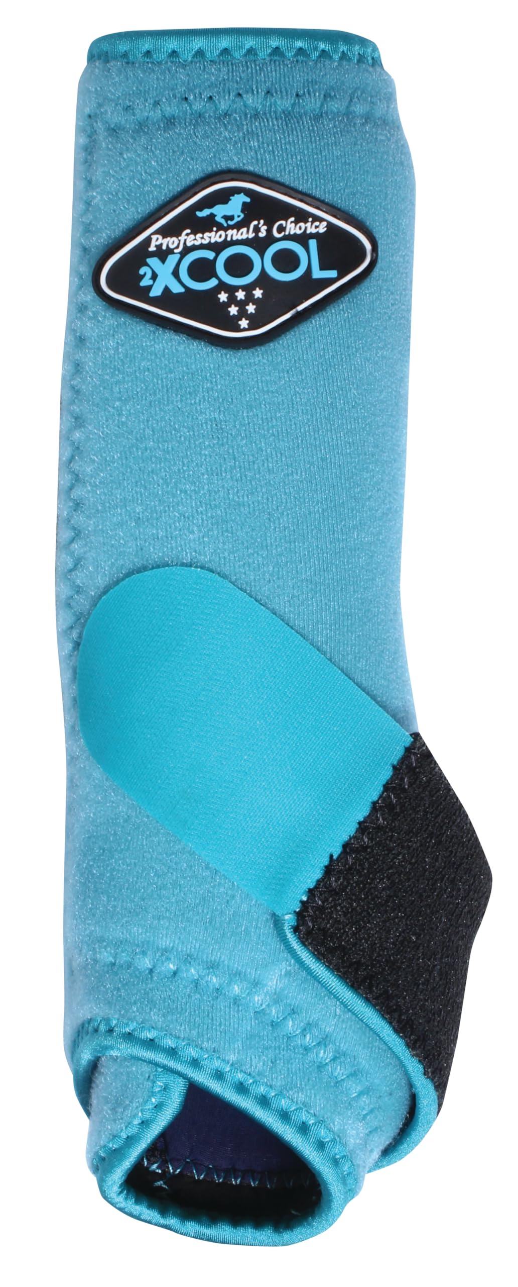 Professional's Choice 2XCOOL Sports Medicine Horse Boots | Protective & Breathable Design for Ultimate Comfort, Durability & Cooling in Active Horses | 2 Pack (TURQUOISE, LARGE)