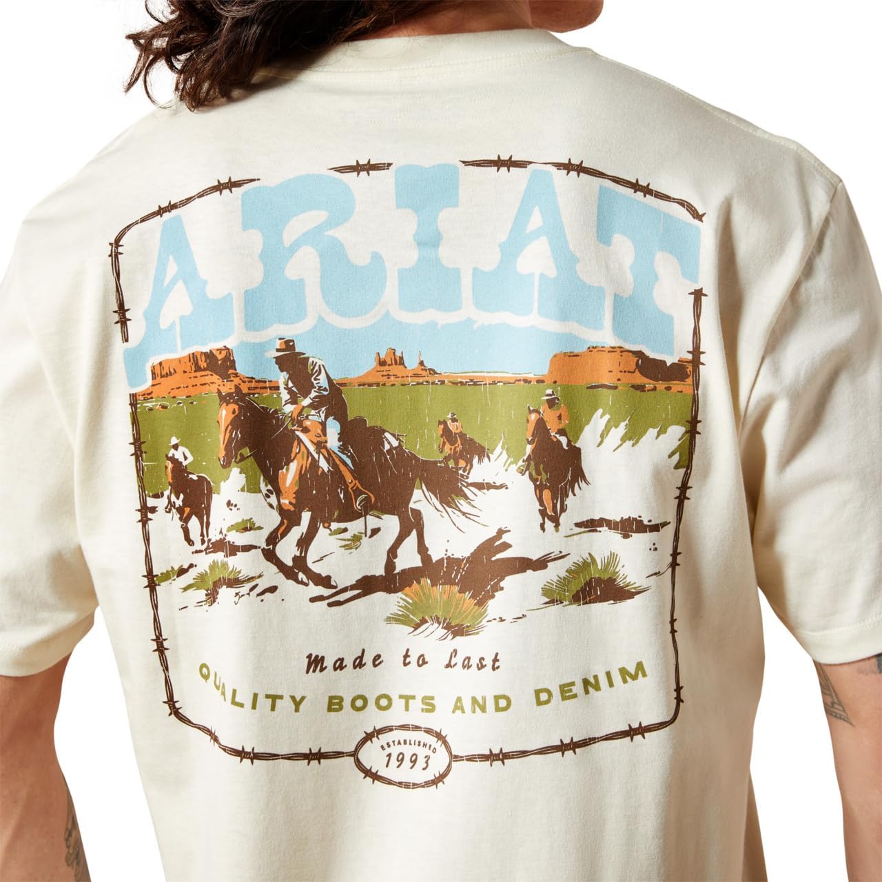 Ariat Mens Ariat Pulp Western T-Shirt - Image 5