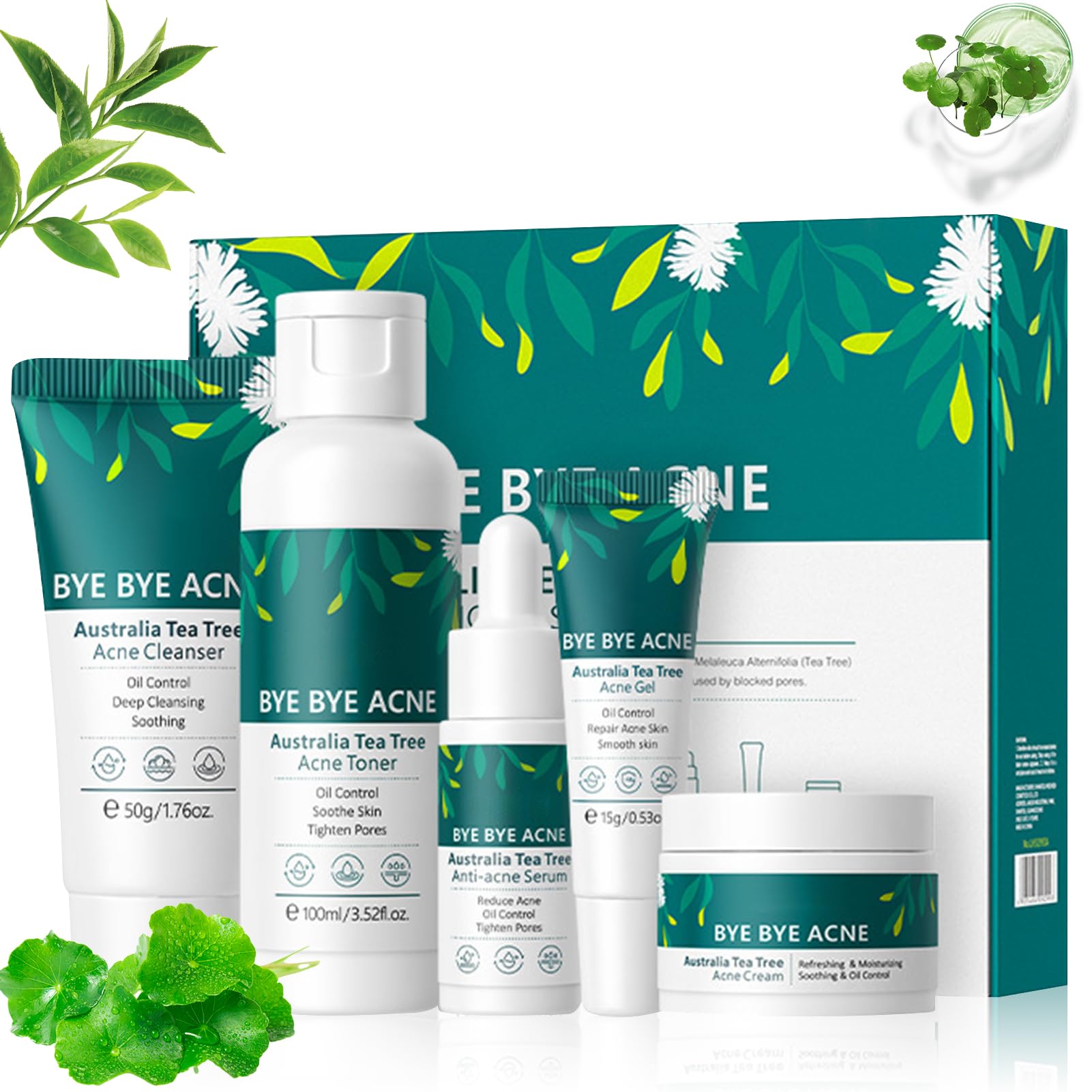 洗顔料 TER TREE ACNE CONTROL KIT Tea Tree Clear Skin & Acne Kit